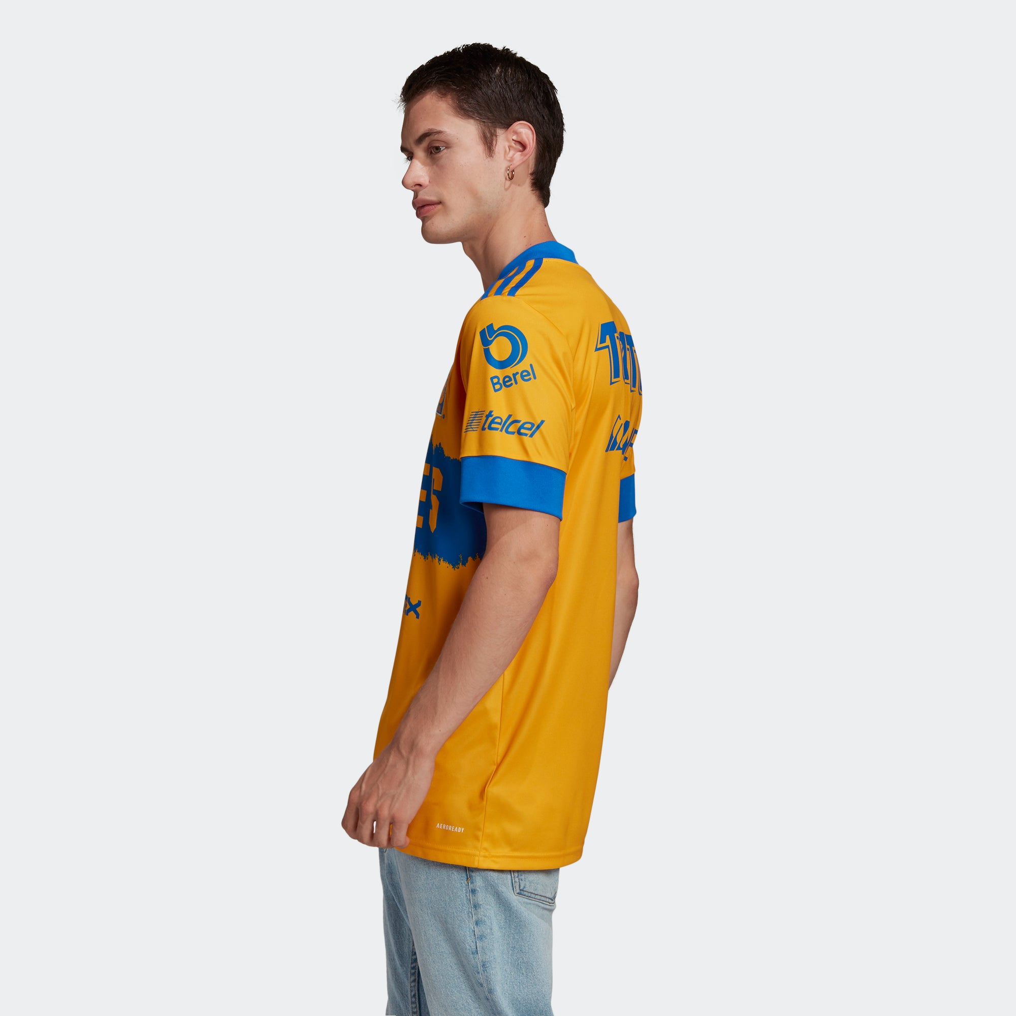 Tigres UANL 20/21 Home Jersey - Collegiate Gold/Blue - FR2305-ADIDAS by Adidas | Available at Niky's Sports