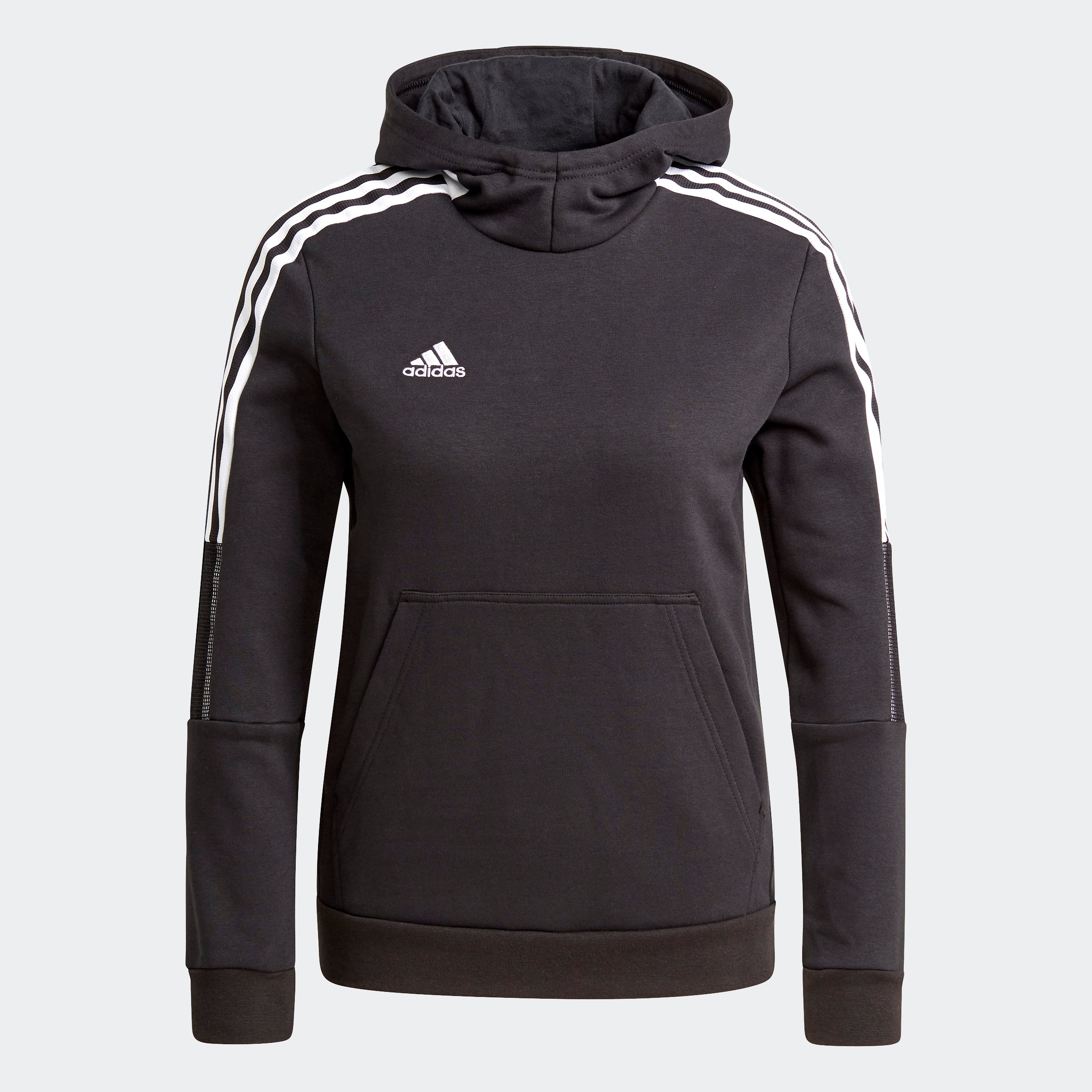 Youth Tiro 21 Hoodie - Black - GM7326-ADIDAS by Adidas | Available at Niky's Sports