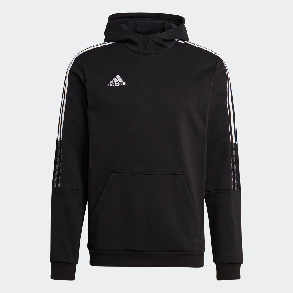 Tiro 21 Sweat Hoodie - Black - GM7341-ADIDAS by Adidas | Available at Niky's Sports