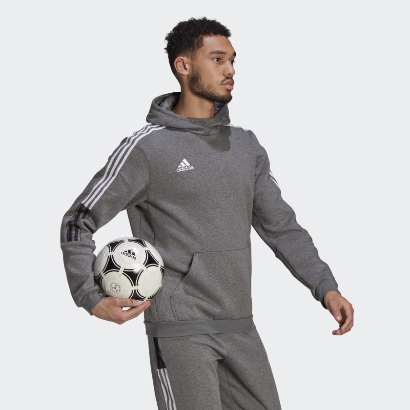 TIRO 21 SWEAT HOODIE MEN'S - GP8805-ADIDAS by adidas | Available at Niky's Sports