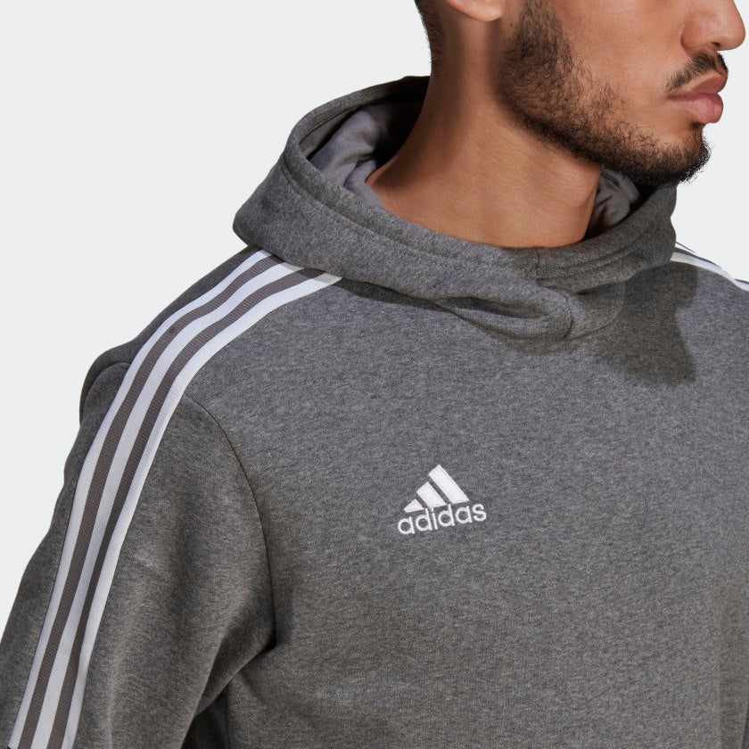 Adidas grey sales pullover hoodie