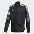 Youth Tiro 21 Track Jacket - Black - GM7314-ADIDAS by Adidas | Available at Niky's Sports