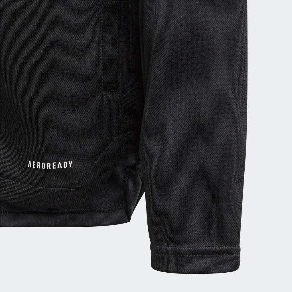 Youth Tiro 21 Track Jacket - Black - GM7314-ADIDAS by Adidas | Available at Niky's Sports