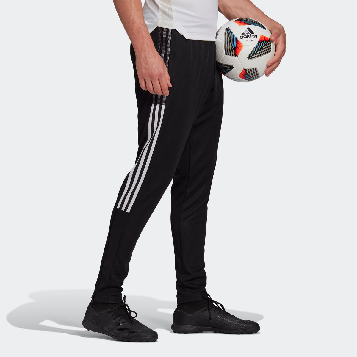adidas Tiro 21 Track Pants Black/White Men's - GH7305-ADIDAS by Adidas | Available at Niky's Sports
