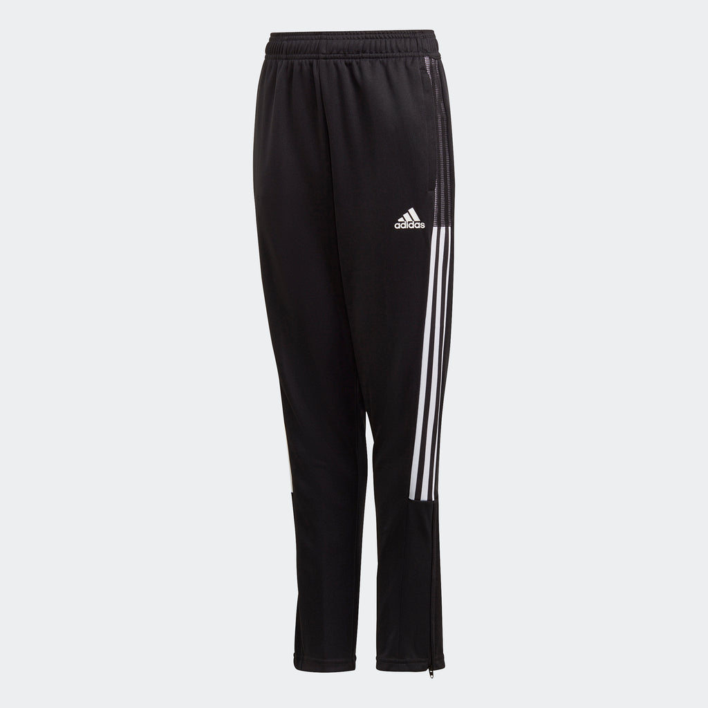 adidas youth Tiro 21 Track Pants - Black/White - GM7374-ADIDAS by Adidas | Available at Niky's Sports