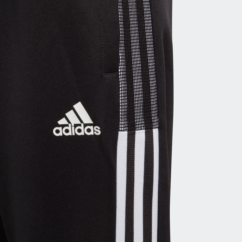 adidas youth Tiro 21 Track Pants - Black/White - GM7374-ADIDAS by Adidas | Available at Niky's Sports