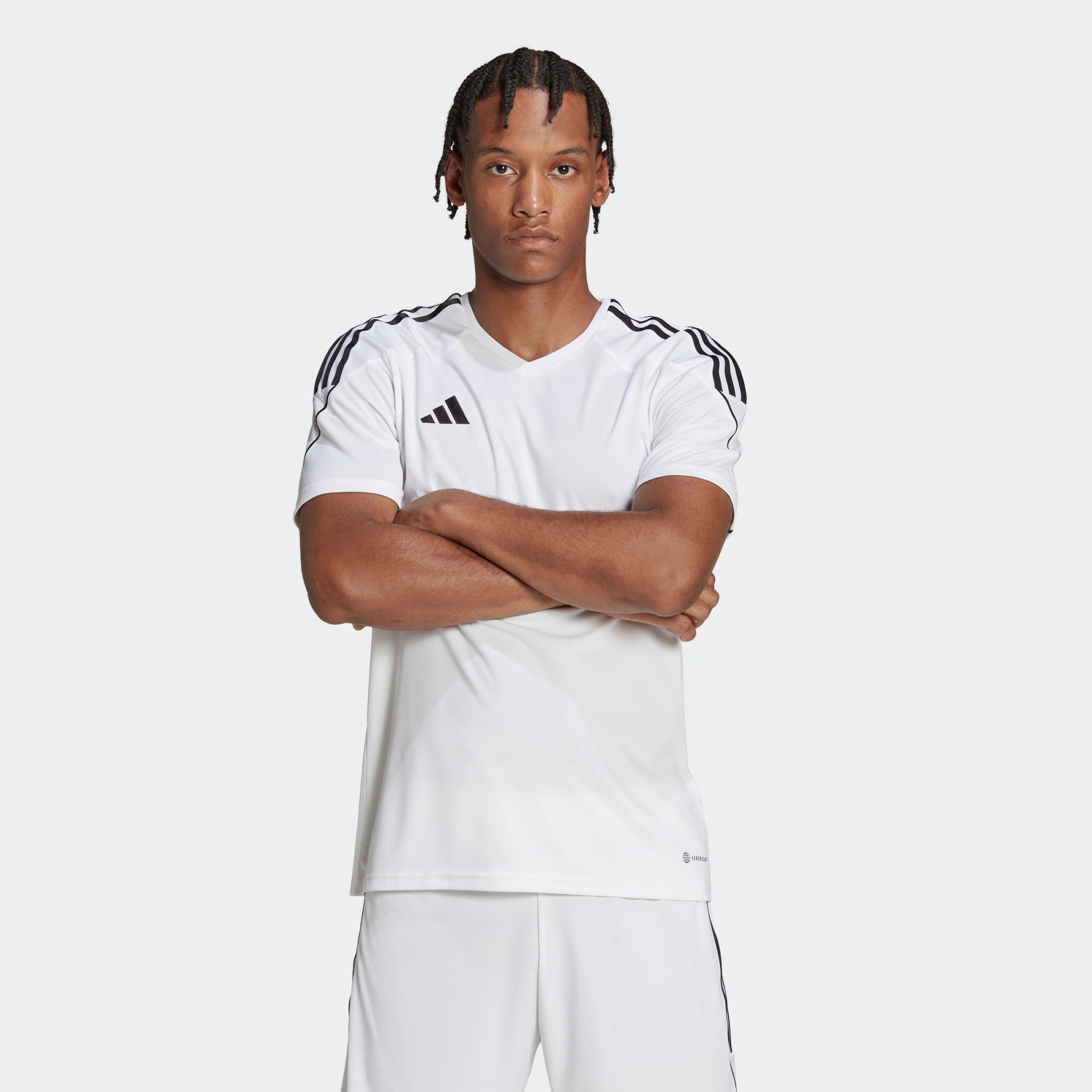 Adidas tiro t shirt on sale