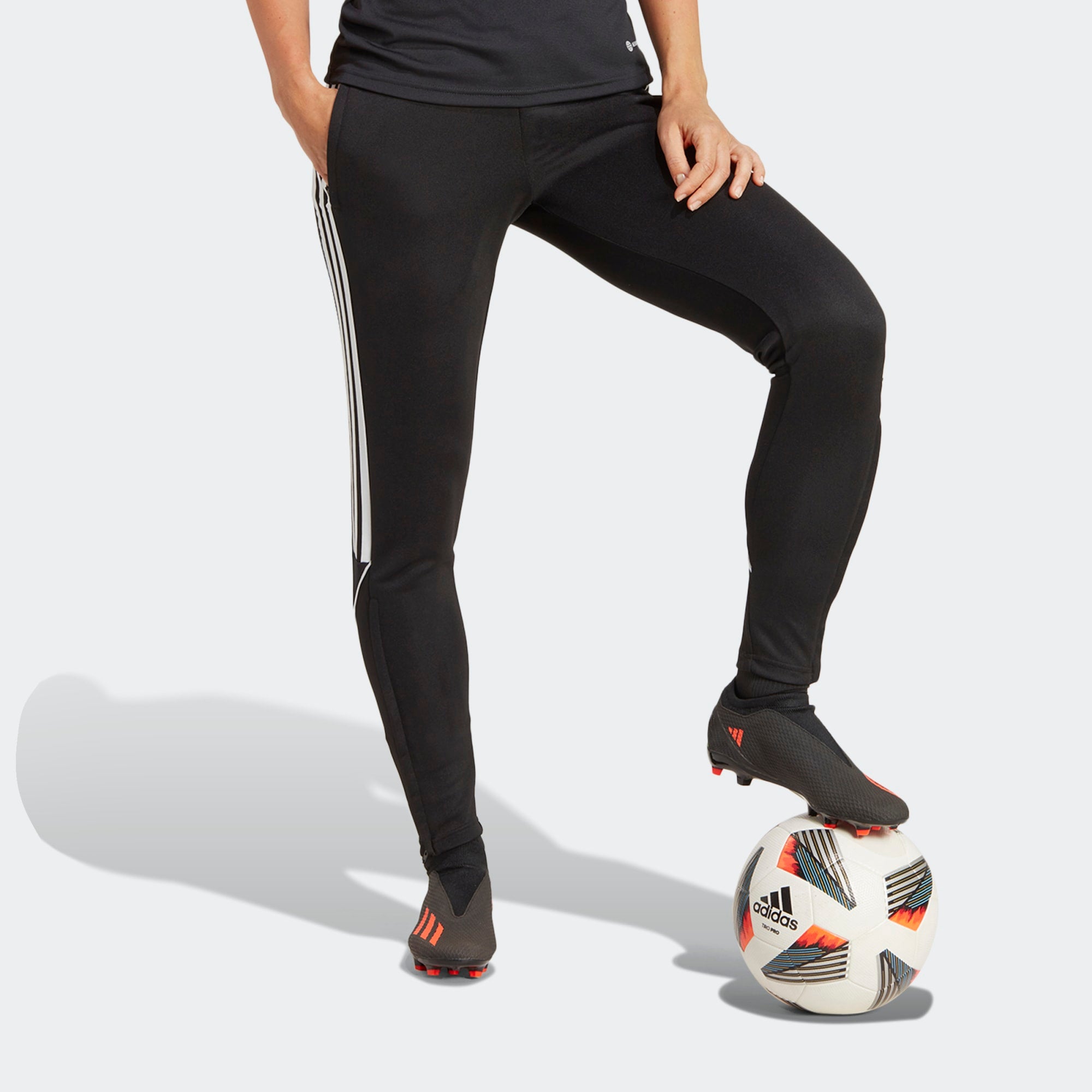 Adidas Women's Black Leggings High-Waisted Size Medium Activewear Pants
