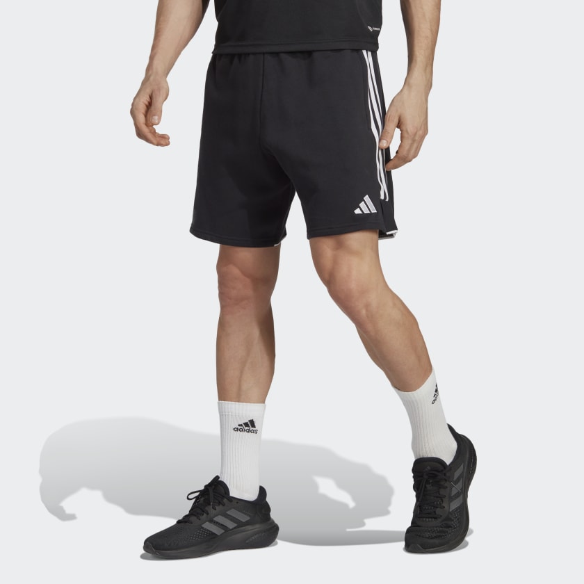 Adidas sweat shorts hot sale