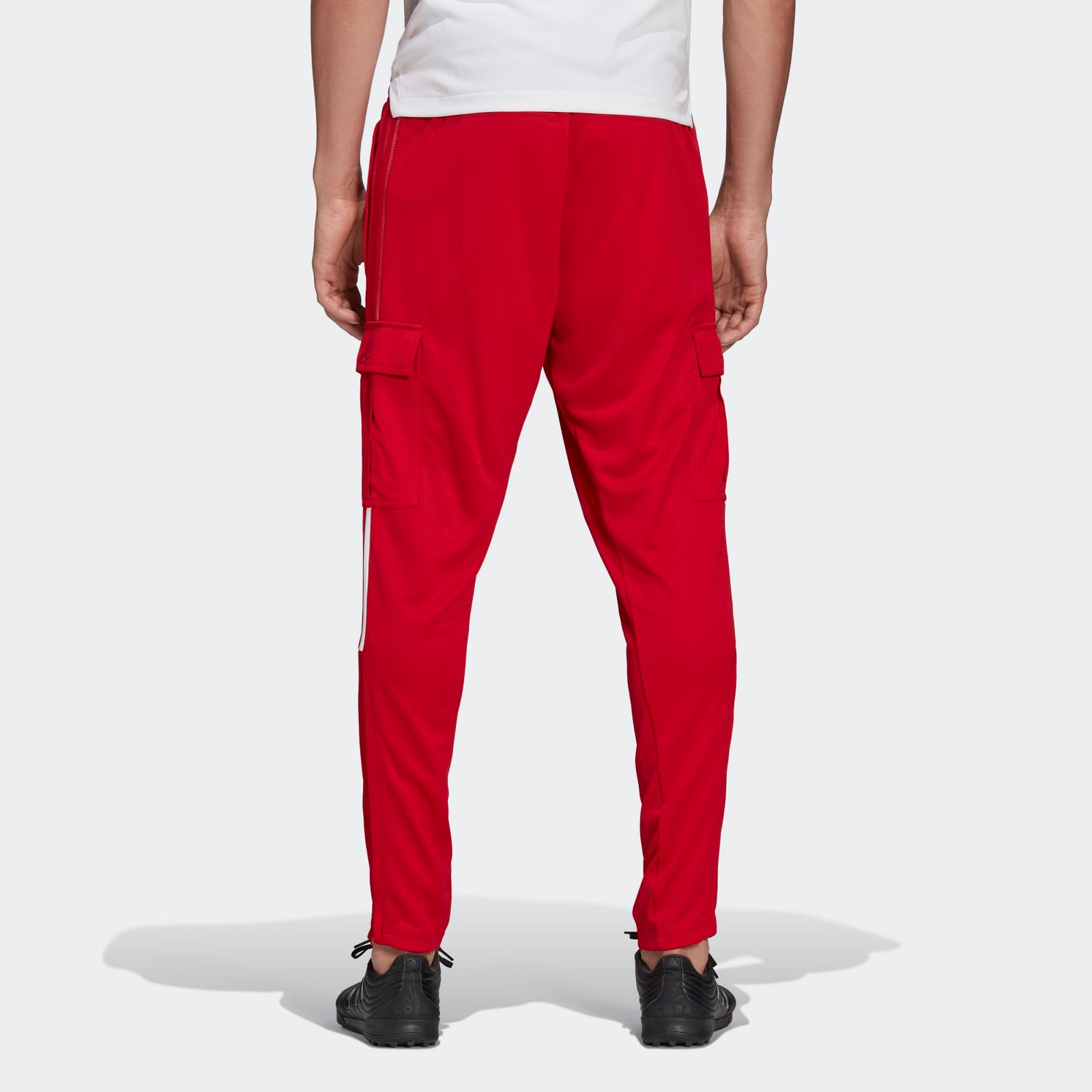 adidas mens Tiro Cargo Pant red - HC7705-ADIDAS by adidas | Available at Niky's Sports