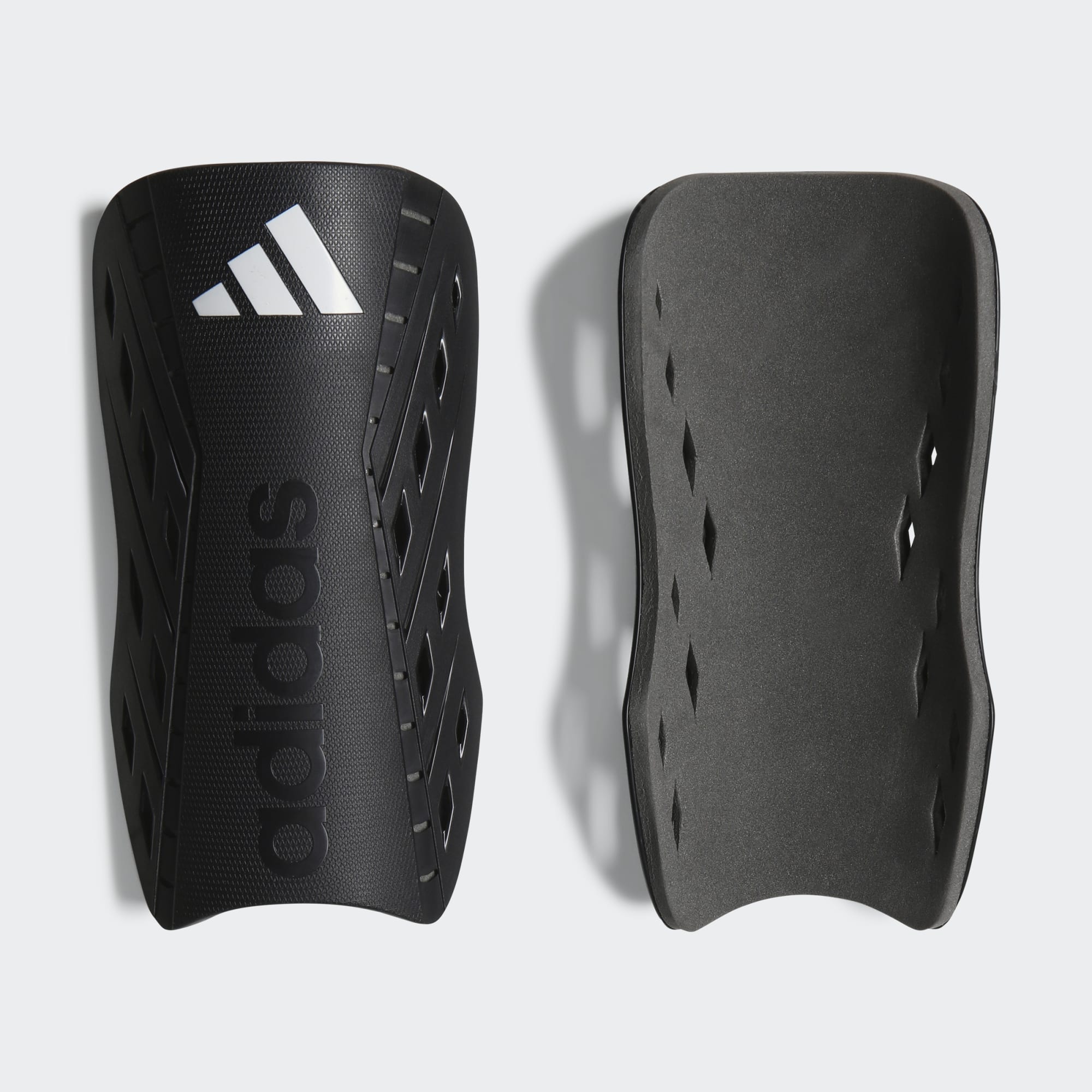 Adidas Tiro Club Shin Guards Black White L