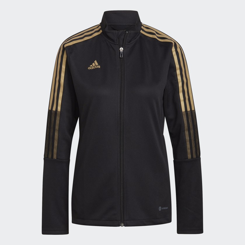 Adidas gold store track jacket