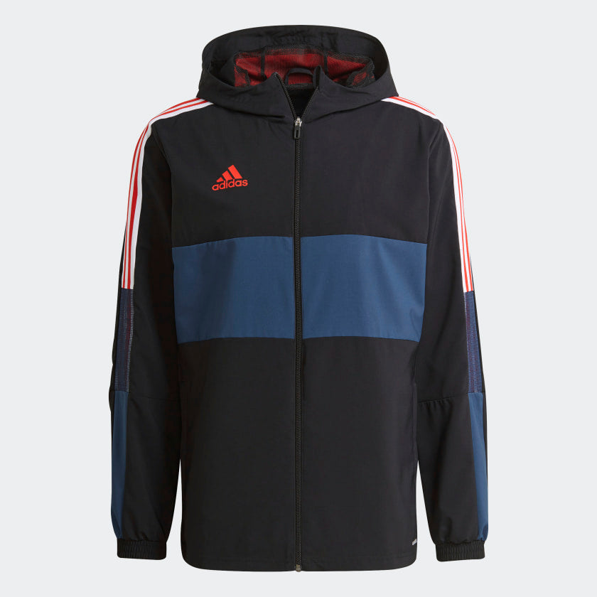 Tiro Men's Windbreaker - GU8243-ADIDAS by Adidas | Available at Niky's Sports