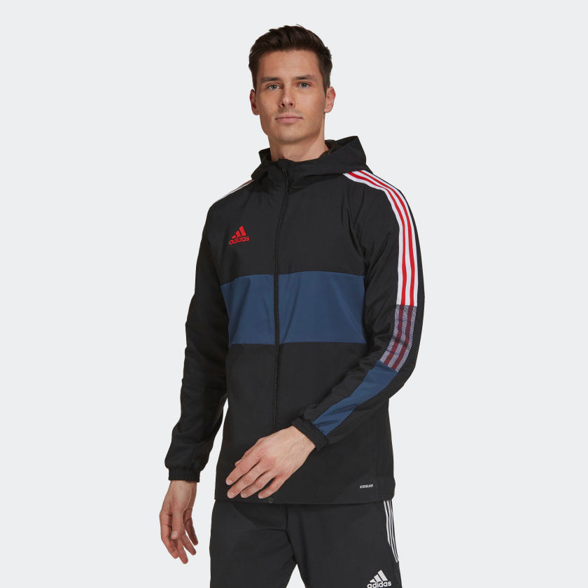 Tiro Men's Windbreaker - GU8243-ADIDAS by Adidas | Available at Niky's Sports