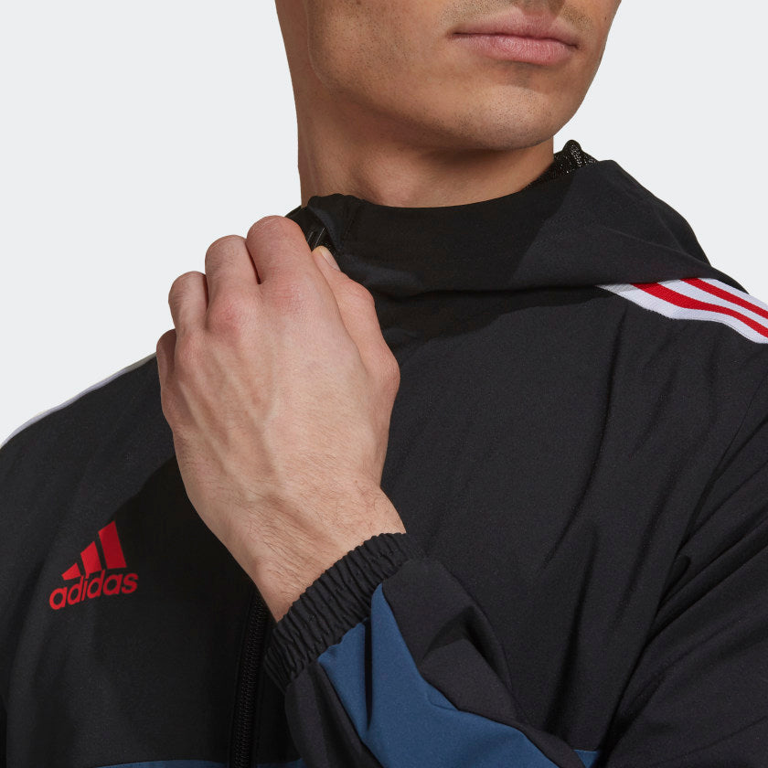 Tiro Men's Windbreaker - GU8243-ADIDAS by Adidas | Available at Niky's Sports