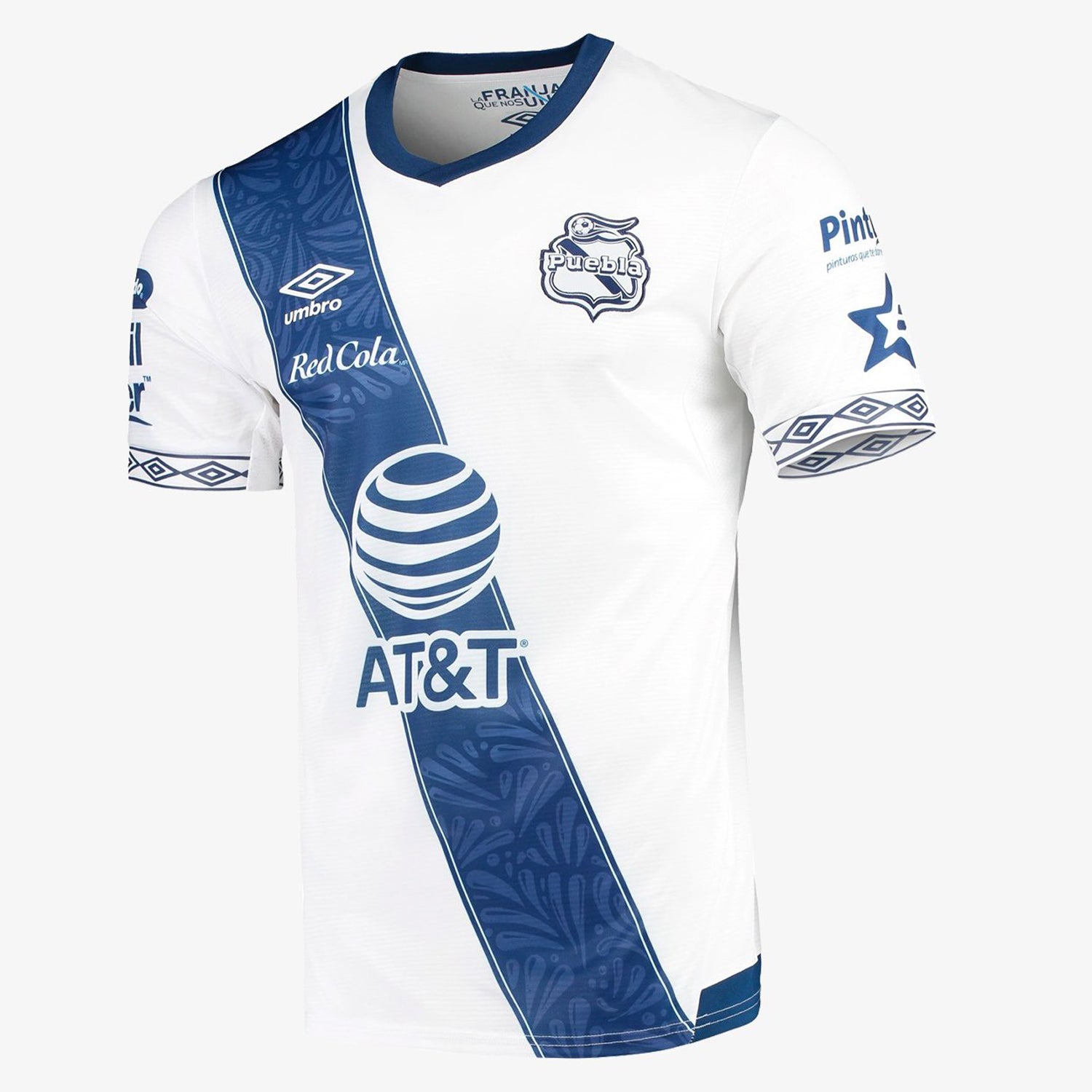 Puebla FC Home Soccer Jersey - UUM1UM19119-UMBRO by Umbro | Available at Niky's Sports