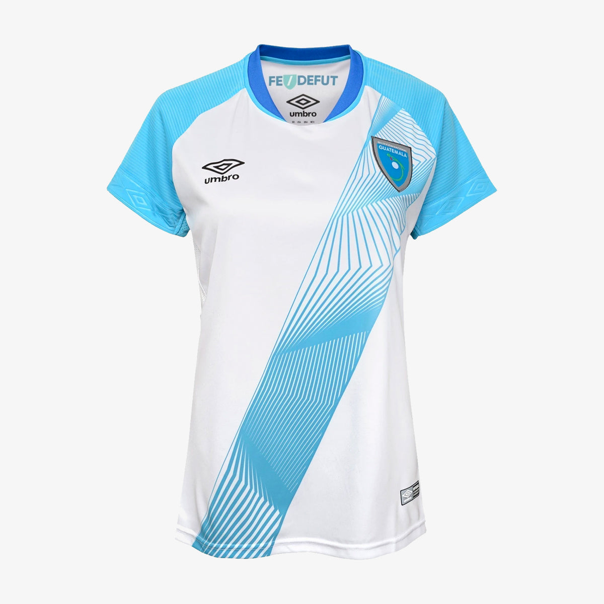 Womens Guatemala Home Soccer Jersey - UUL1GMJS61901-U10-UMBRO by Umbro | Available at Niky&#39;s Sports