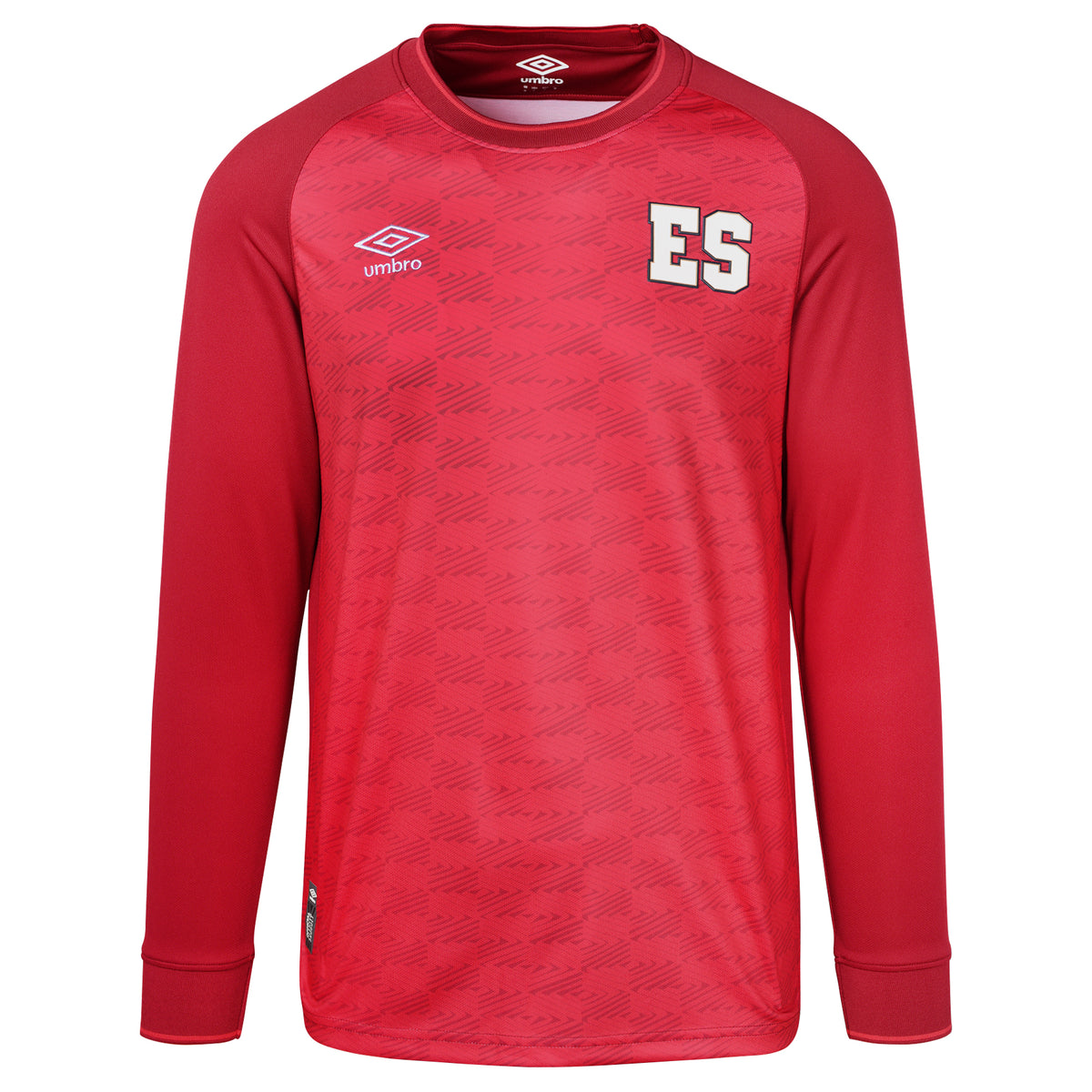 Umbro El Salvador Goalkeeper Long Sleeve Jersey 2023 - UUM1ESGK52201-KIT-UMBRO by Umbro | Available at Niky&#39;s Sports