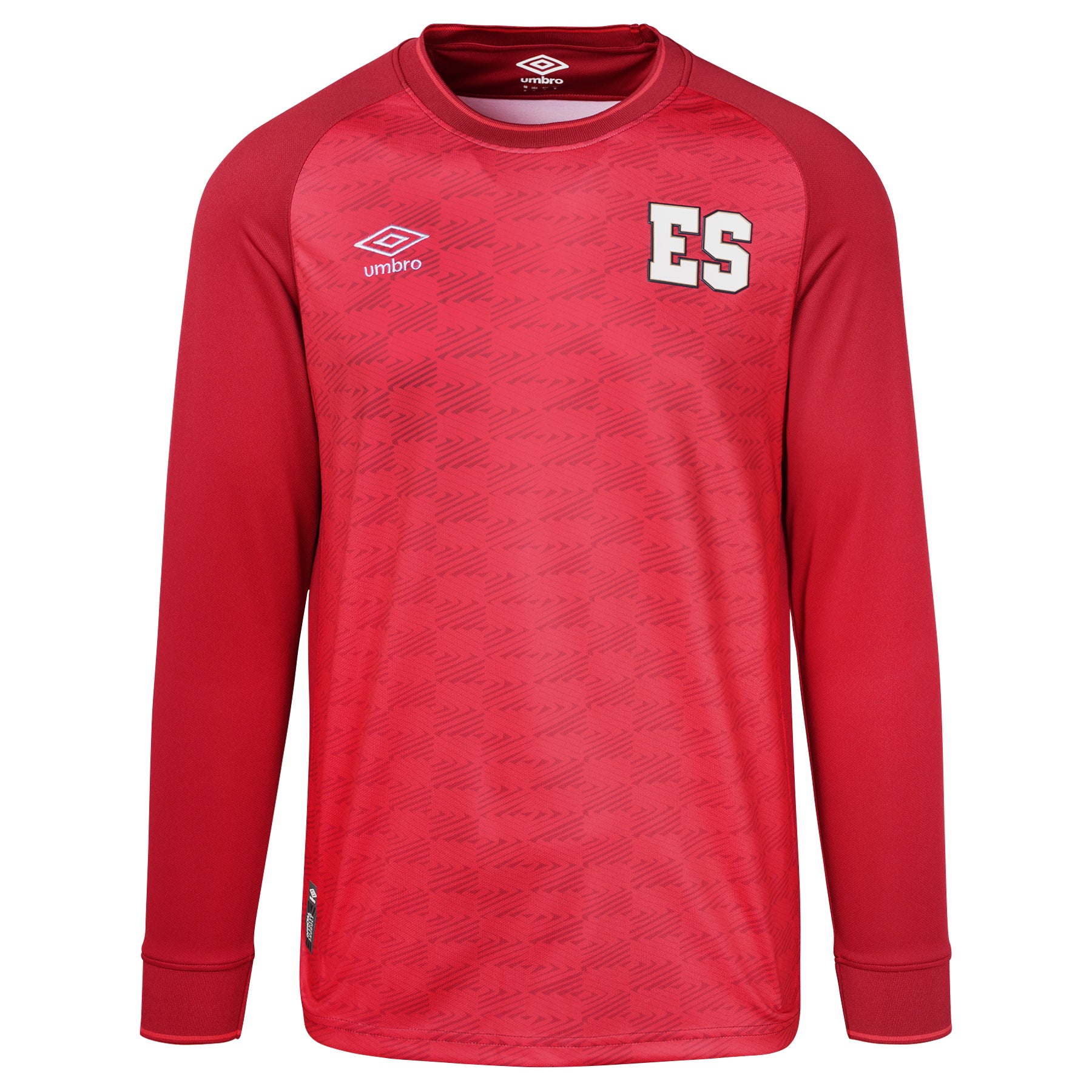 Umbro El Salvador Goalkeeper Long Sleeve Jersey 2023 - UUM1ESGK52201-KIT-UMBRO by Umbro | Available at Niky's Sports