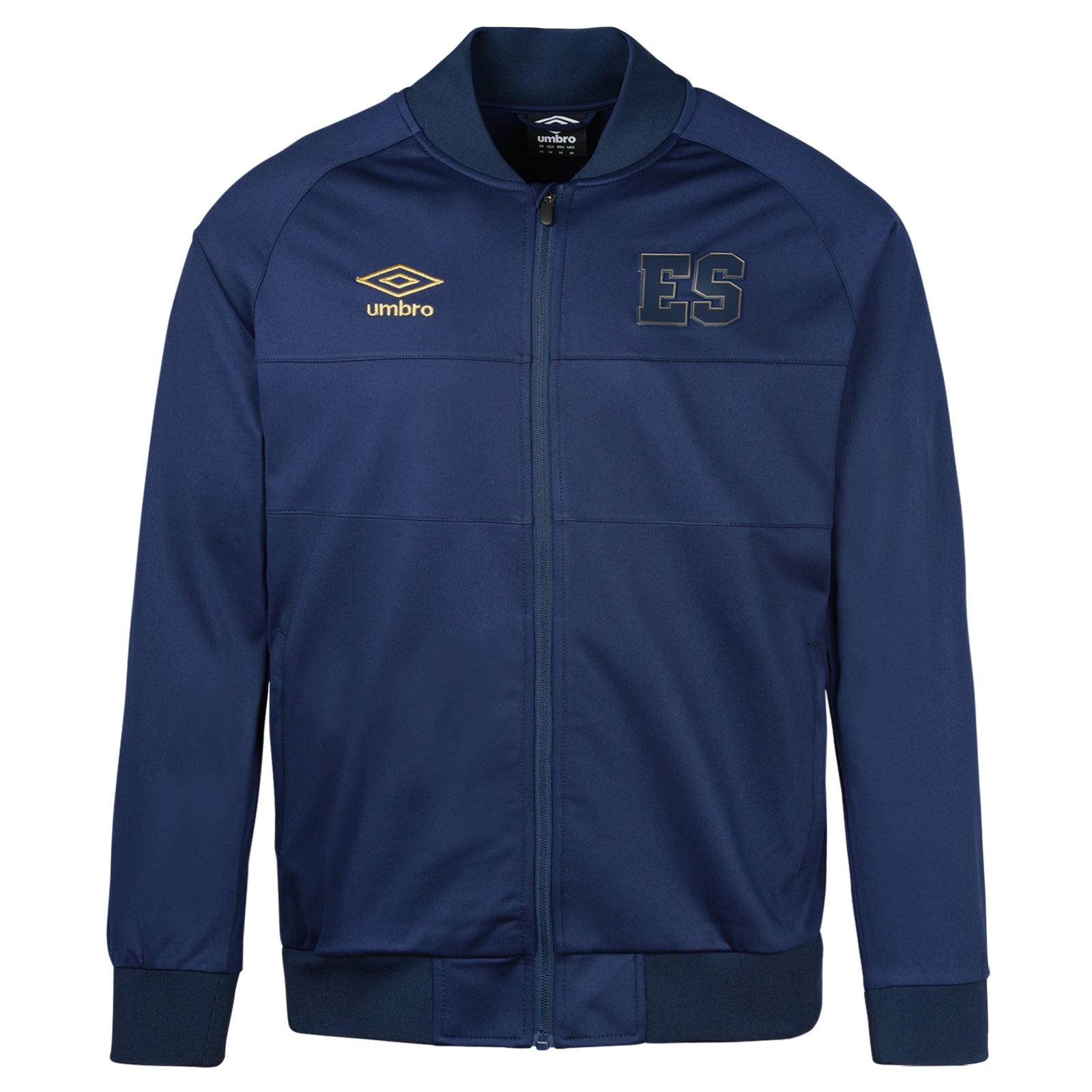 Umbro El Salvador Anthem Jacket 2024 Men's - UUM1ESJK52206-U41-UMBRO by Umbro | Available at Niky's Sports