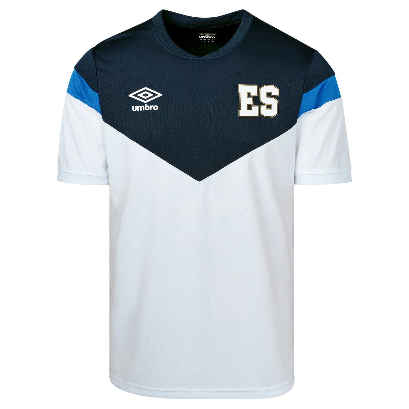 Umbro Mens El Salvador Training Jsy White 2023