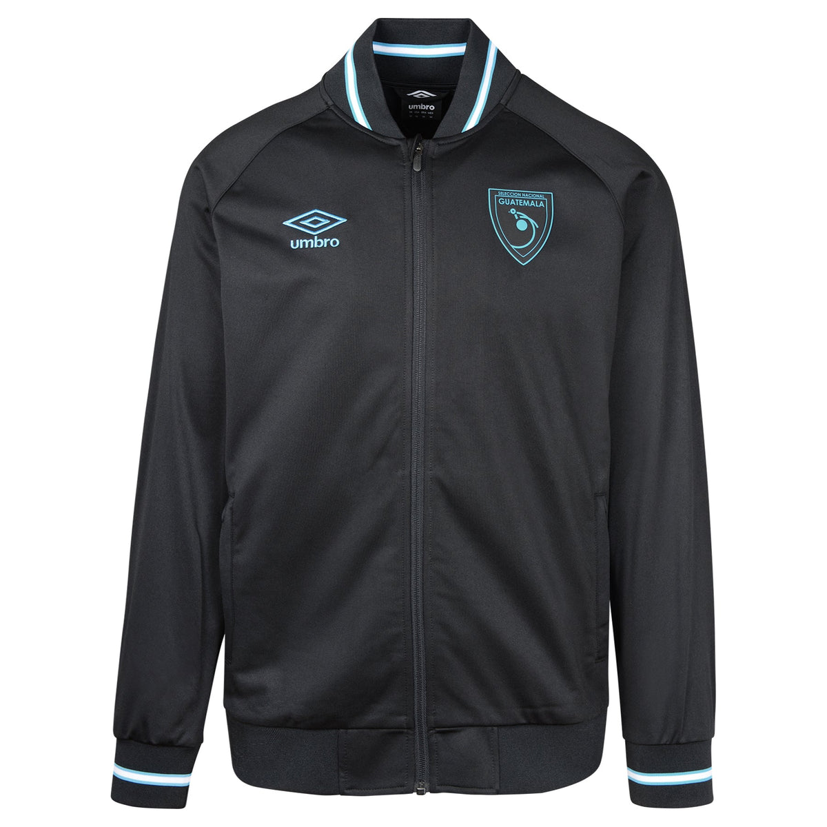 Umbro Guatemala Men&#39;s Anthem Jacket 2023 - UUM1GUJK523101-060-UMBRO by Umbro | Available at Niky&#39;s Sports