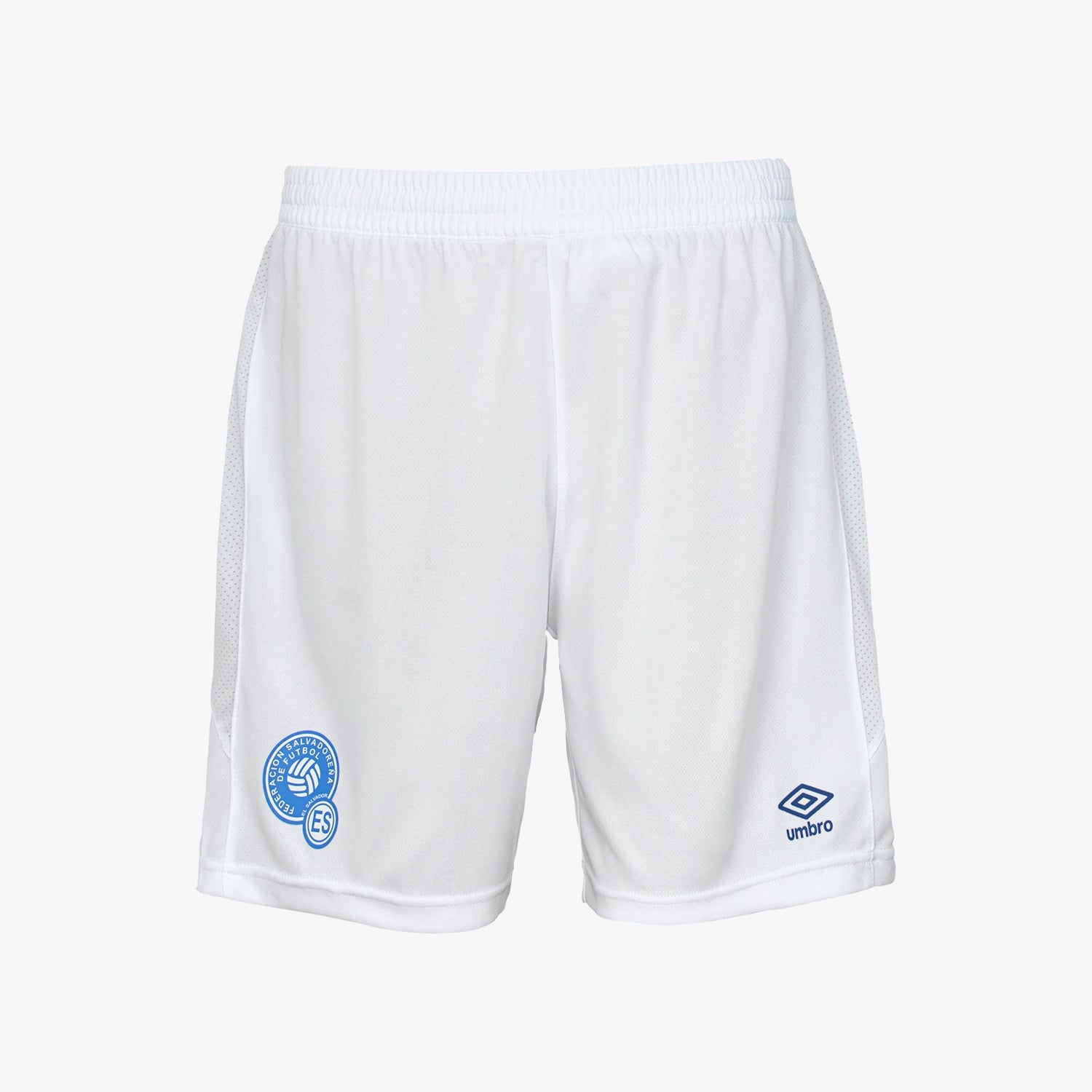 El Salvador Game Short White Men's - UUM1H5ES01-U10-UMBRO by Umbro | Available at Niky's Sports