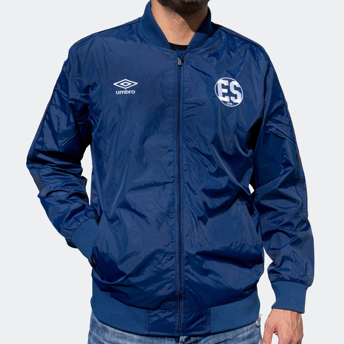 El Salvador Chamarra Retro Hombres | El Salvador Retro Jacket Men&#39;s