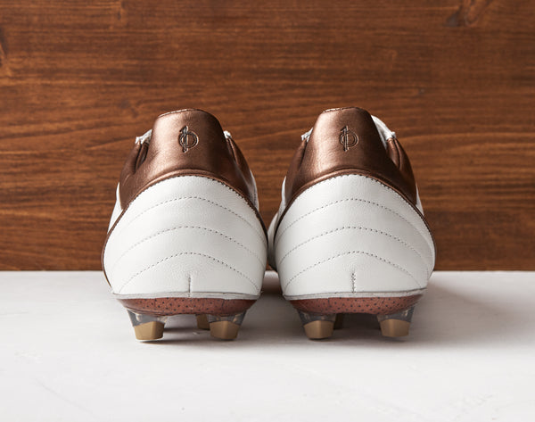 Unozero White Cali Soccer Cleats - WHITECALI-UNOZERO by Unozero | Available at Niky's Sports
