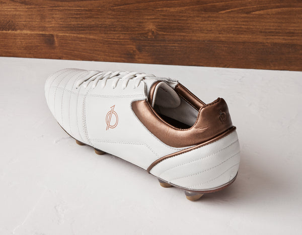Unozero White Cali Soccer Cleats - WHITECALI-UNOZERO by Unozero | Available at Niky's Sports