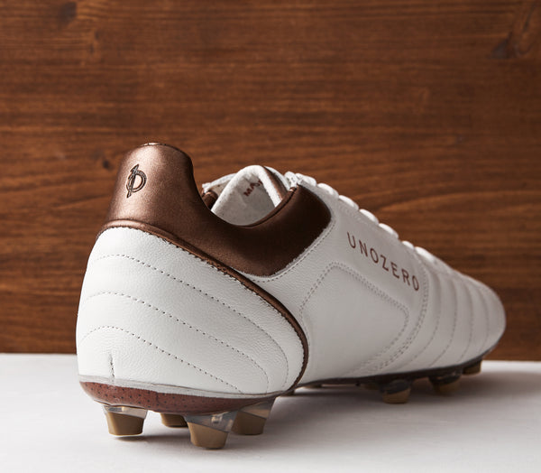 Unozero White Cali Soccer Cleats - WHITECALI-UNOZERO by Unozero | Available at Niky's Sports