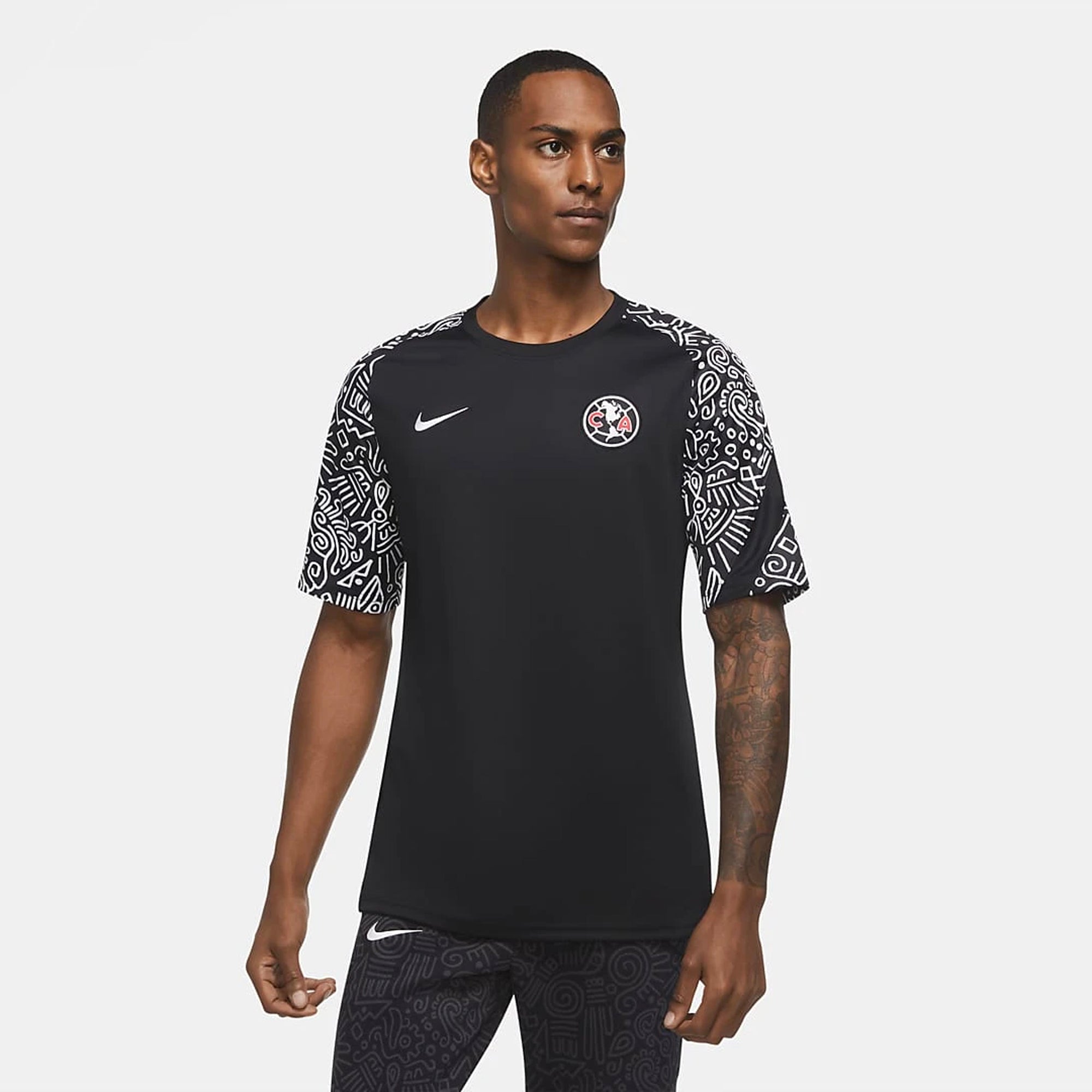 Club America Training Top Men's - CT3223-010-NIKE by Nike | Available at Niky's Sports