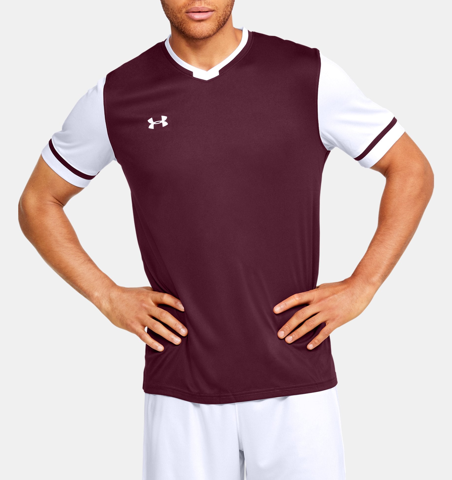 Under Armour Maquina 2.0 Jersey Maroon