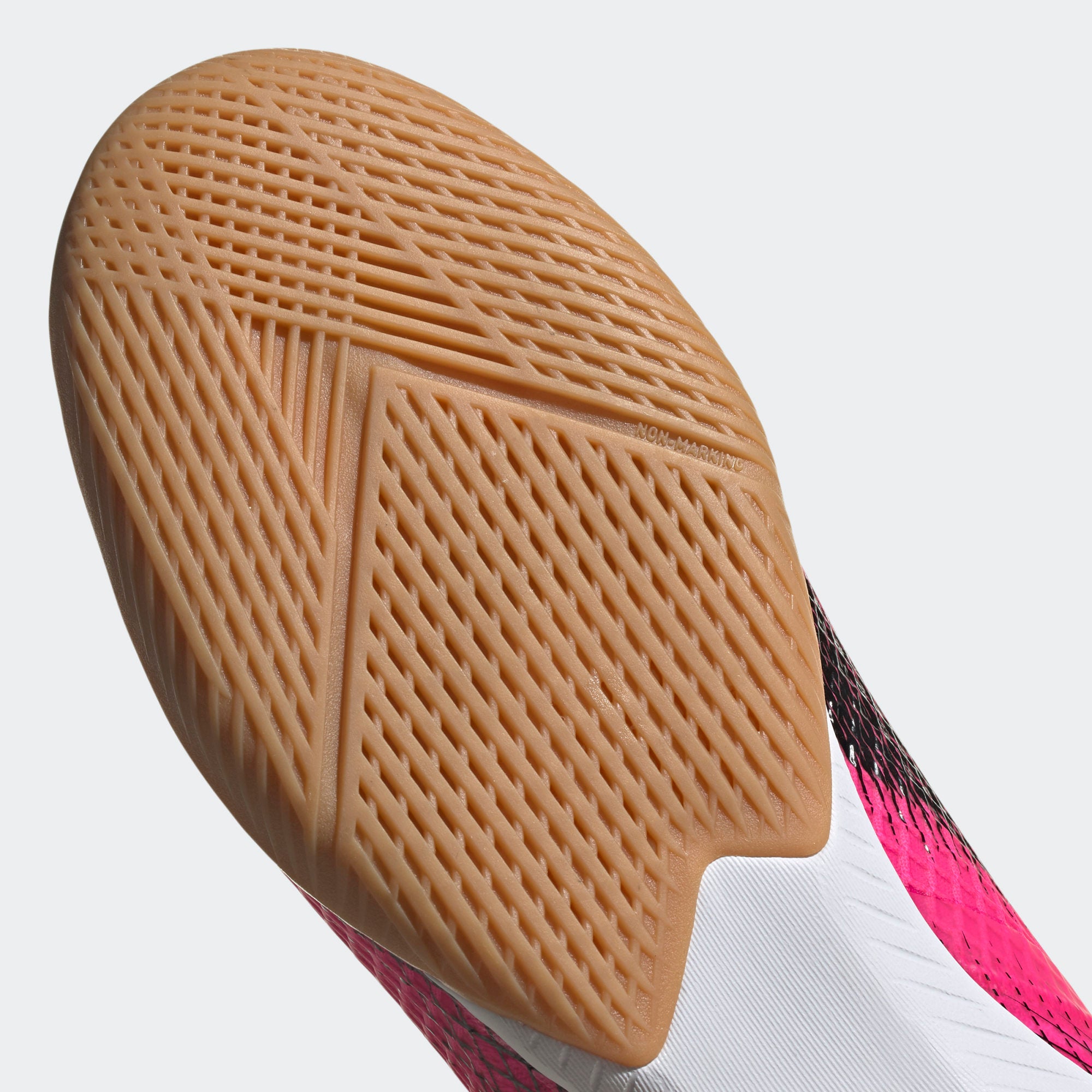 X GHOSTED.3 INDOOR SHOES Men's Shock Pink - FW6938-ADIDAS by Adidas | Available at Niky's Sports