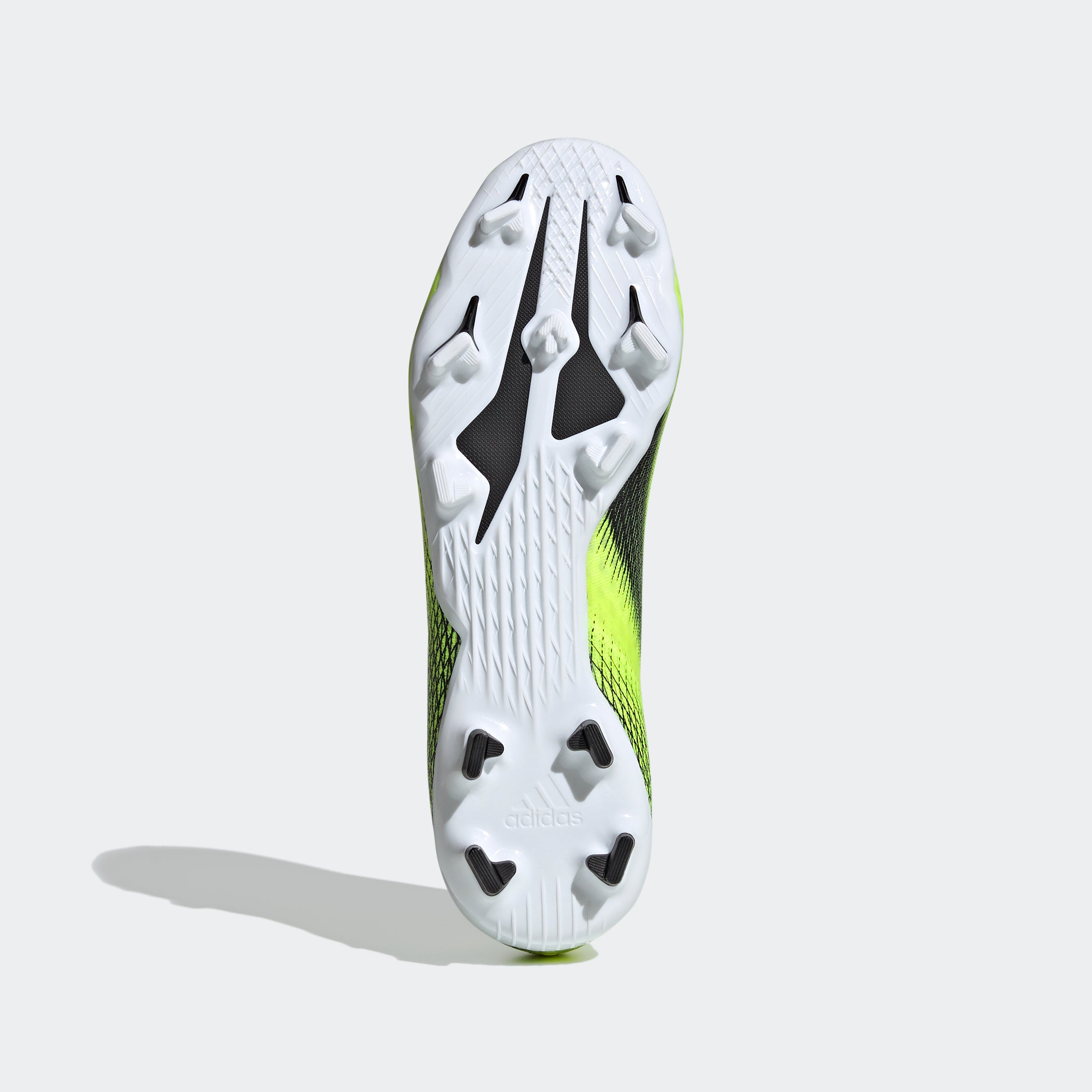 adidas X GHOSTED.3 LACELESS FG CLEATS - Solar Yellow Adult - FW6969-ADIDAS by Adidas | Available at Niky's Sports