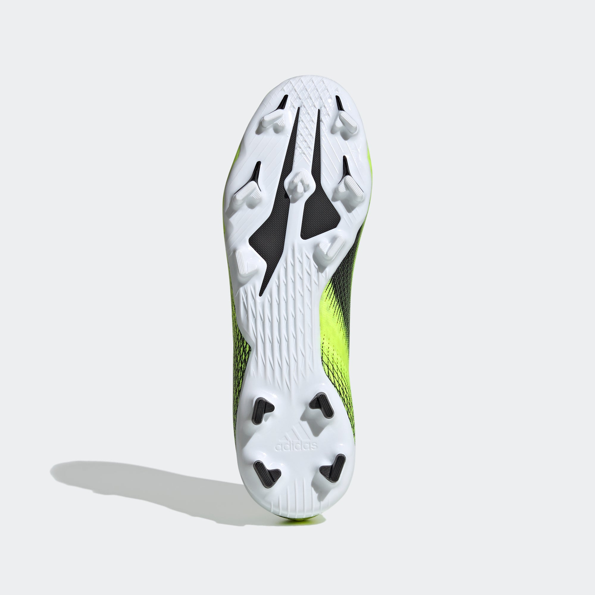 adidas X GHOSTED.3 LACELESS FG CLEATS - Solar Yellow Adult - FW6969-ADIDAS by Adidas | Available at Niky's Sports