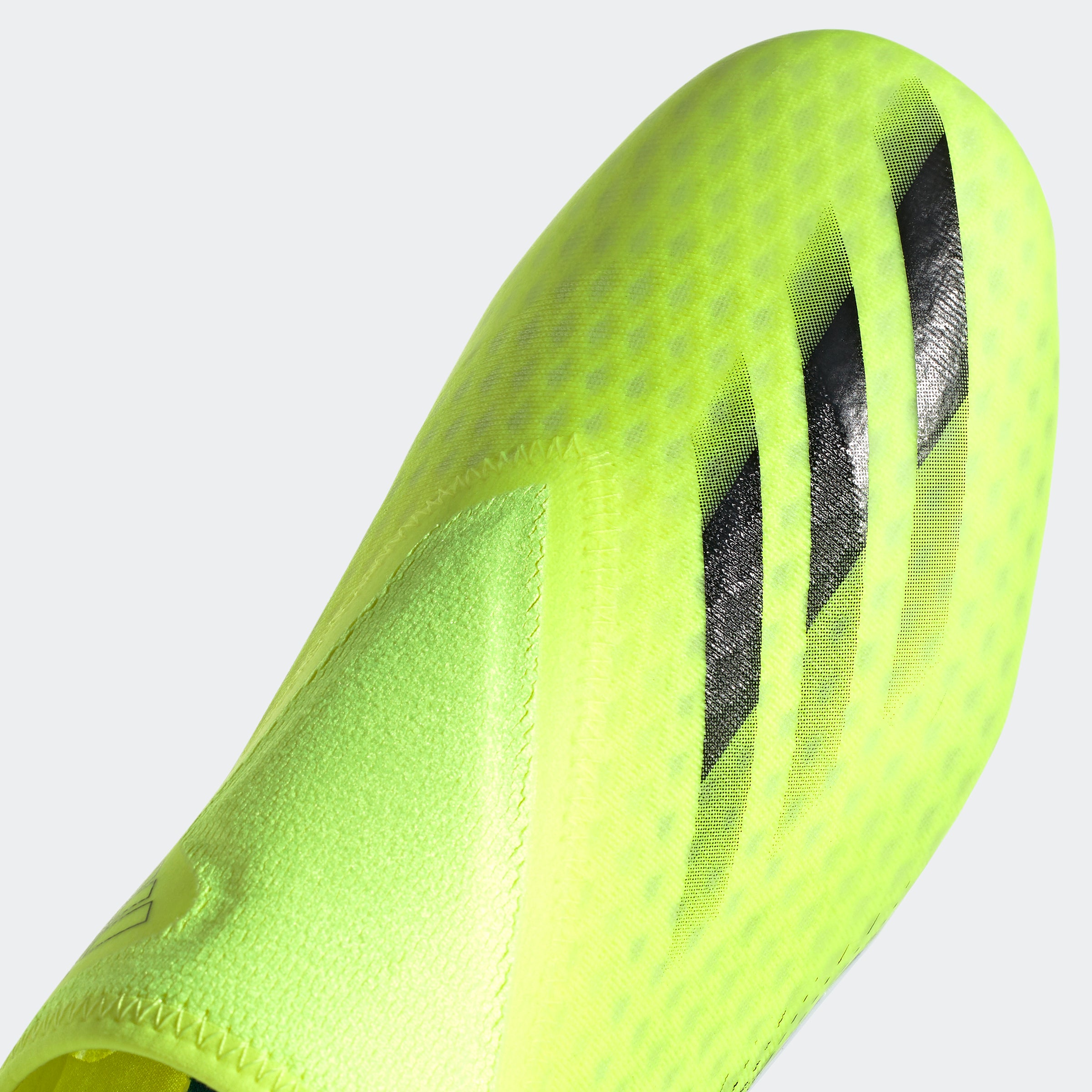 adidas X GHOSTED.3 LACELESS FG CLEATS - Solar Yellow Adult
