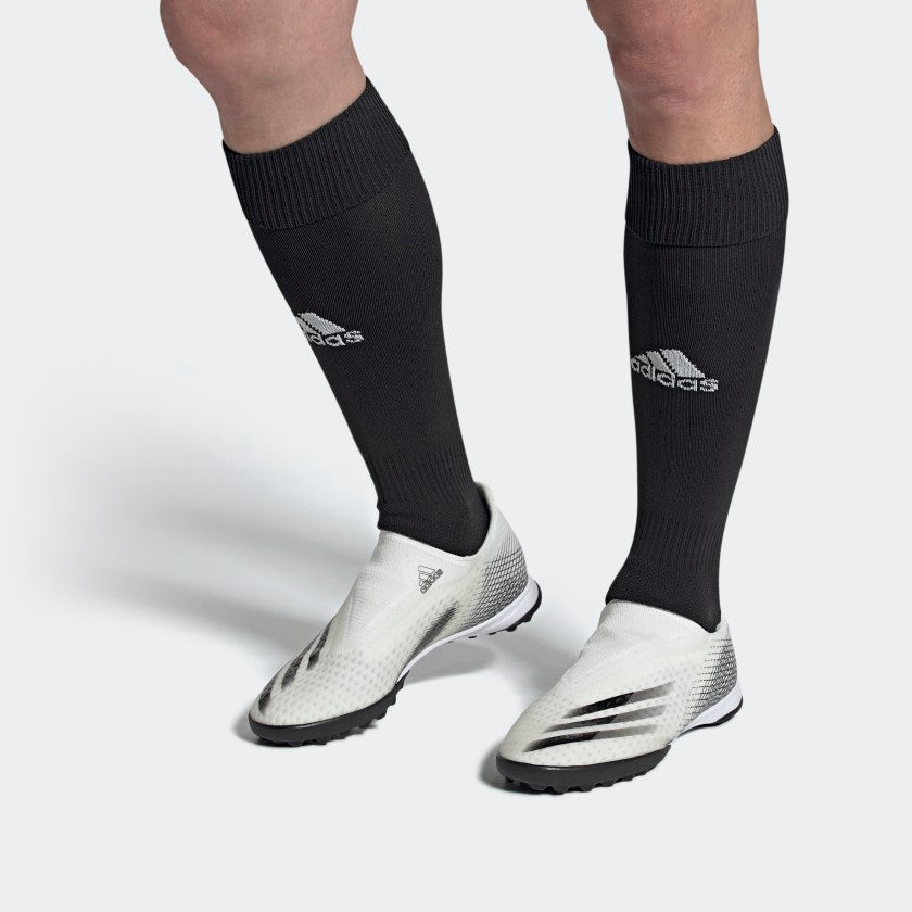X Ghosted.3 Laceless Turf Soccer Shoes White Men's - EG8158-ADIDAS by Adidas | Available at Niky's Sports