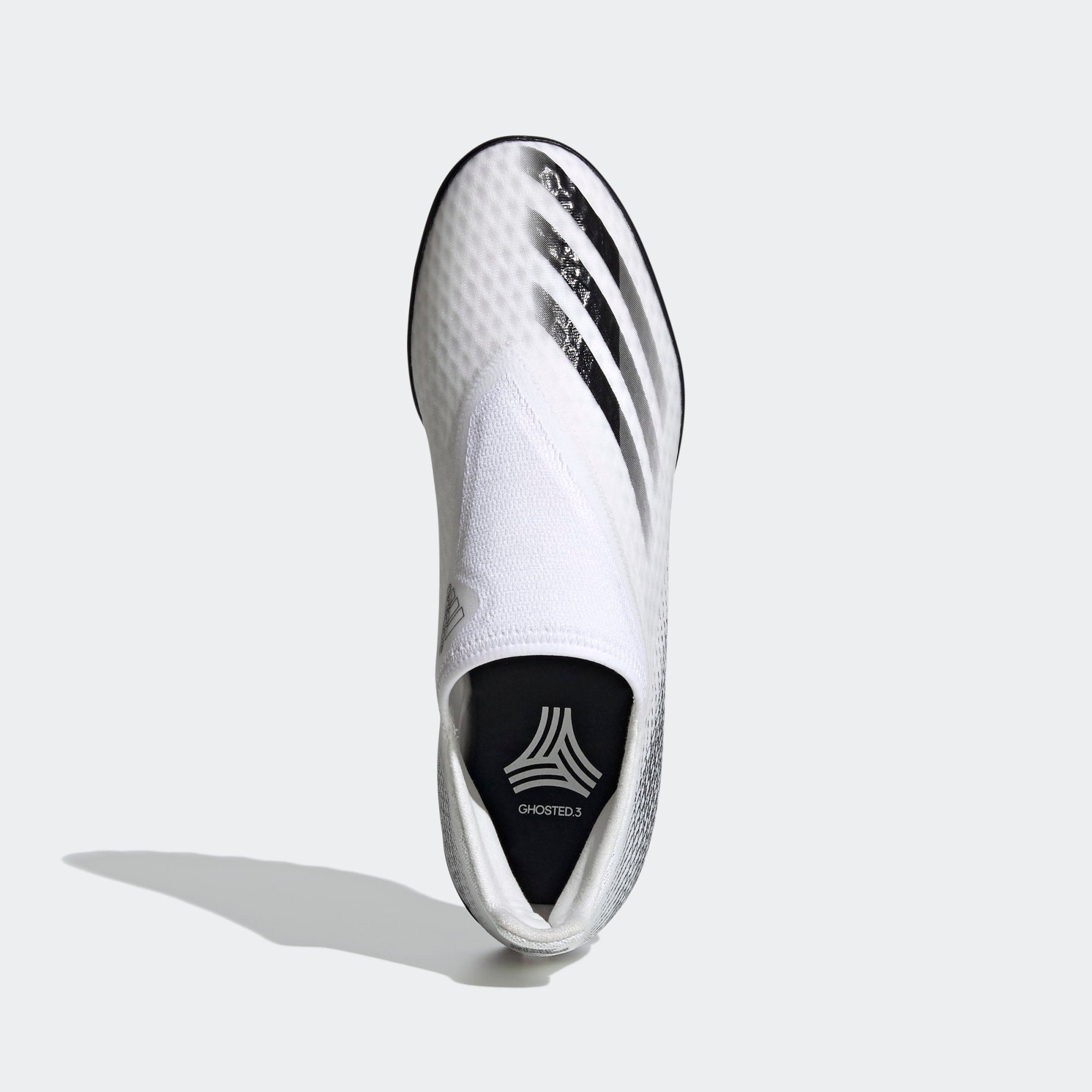 X Ghosted.3 Laceless Turf Soccer Shoes White Men's
