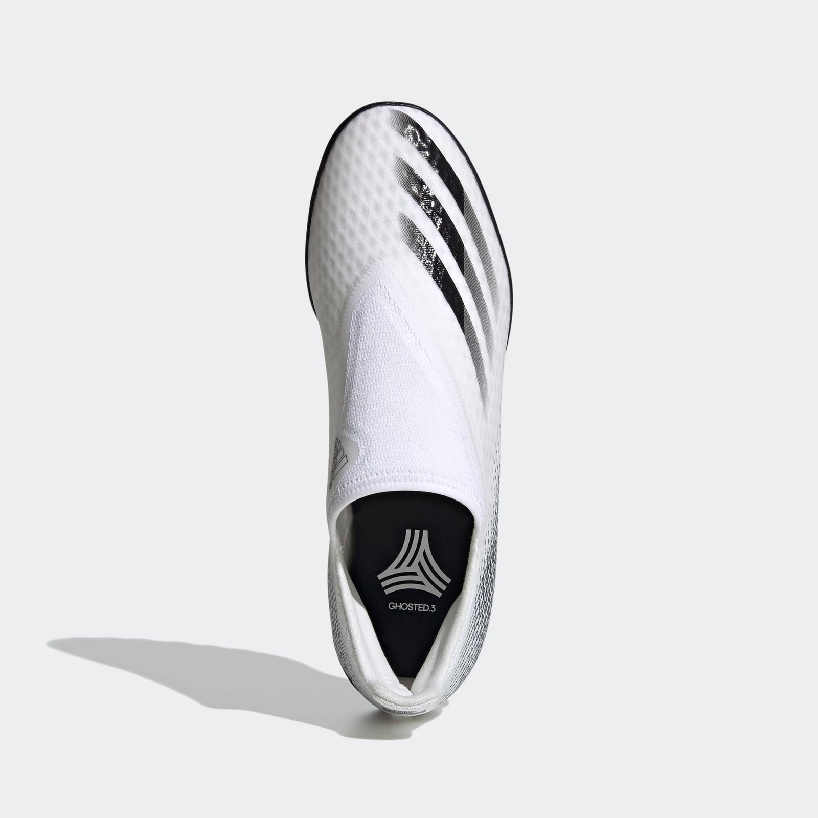 White turf soccer shoes top