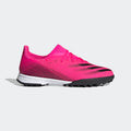 X Ghosted.3 Turf Shoes - Shock Pink/Orange Youth