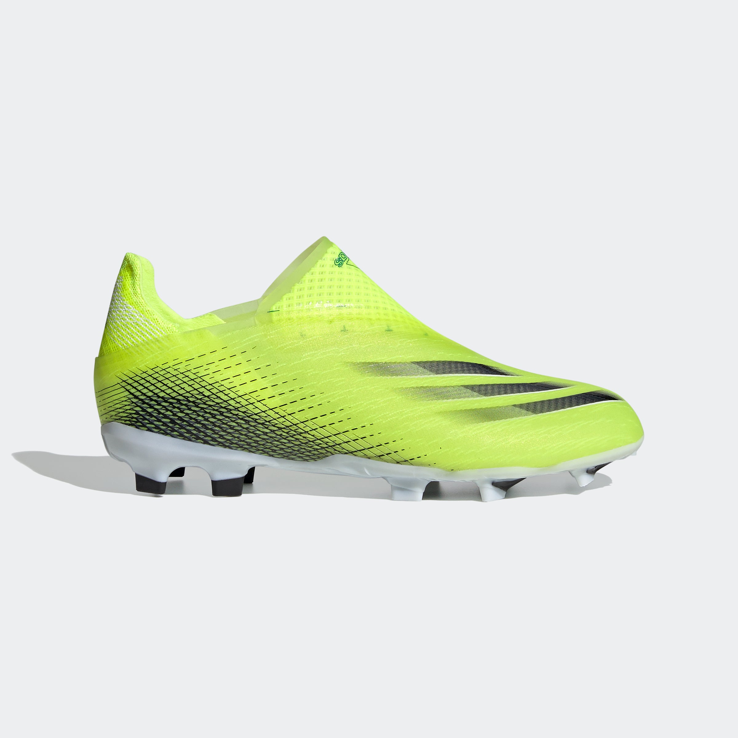adidas X Ghosted Laceless Firm Ground Soccer Cleats Youth