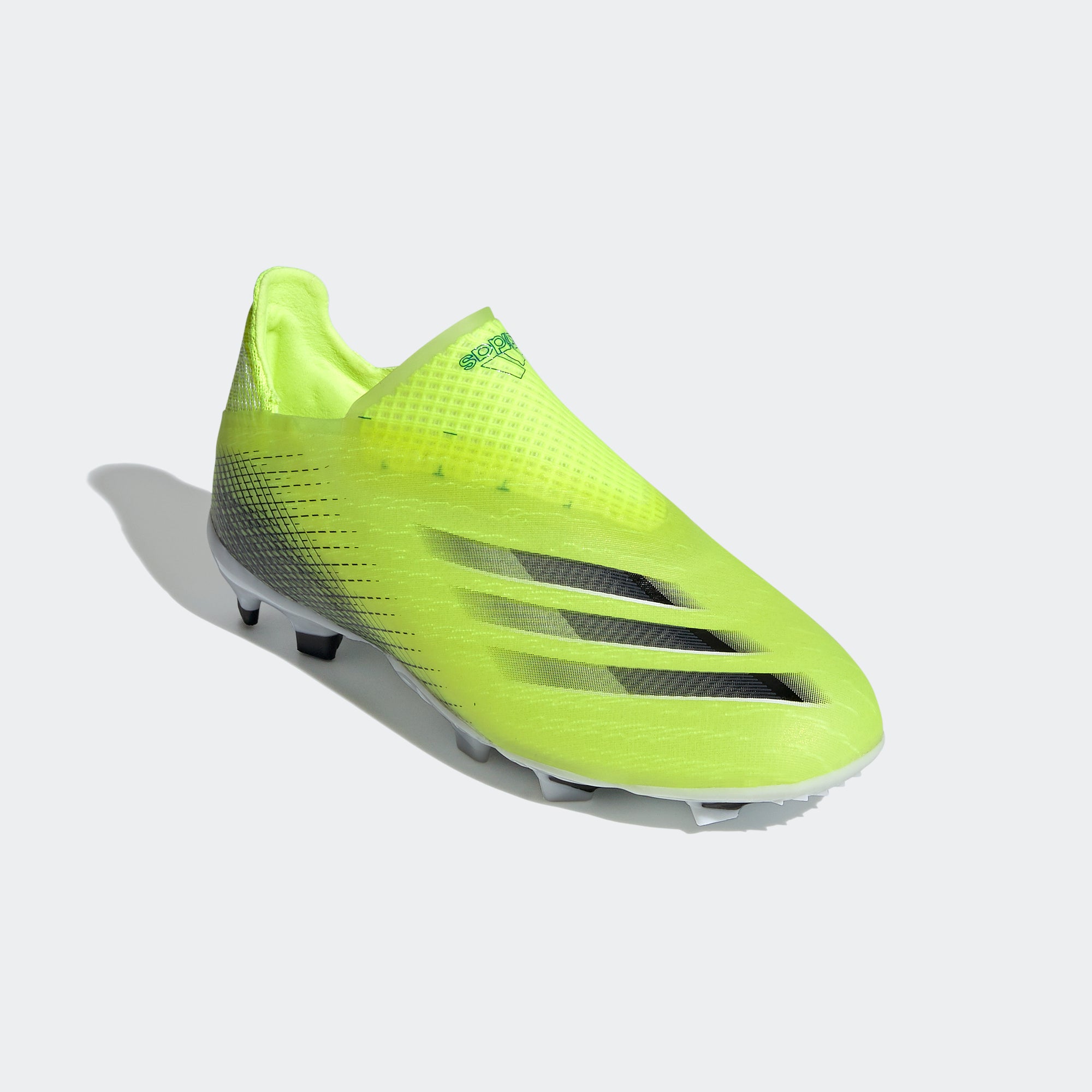 adidas X Ghosted+ Laceless Firm Ground Soccer Cleats - Youth - FW6966-ADIDAS by Adidas | Available at Niky's Sports