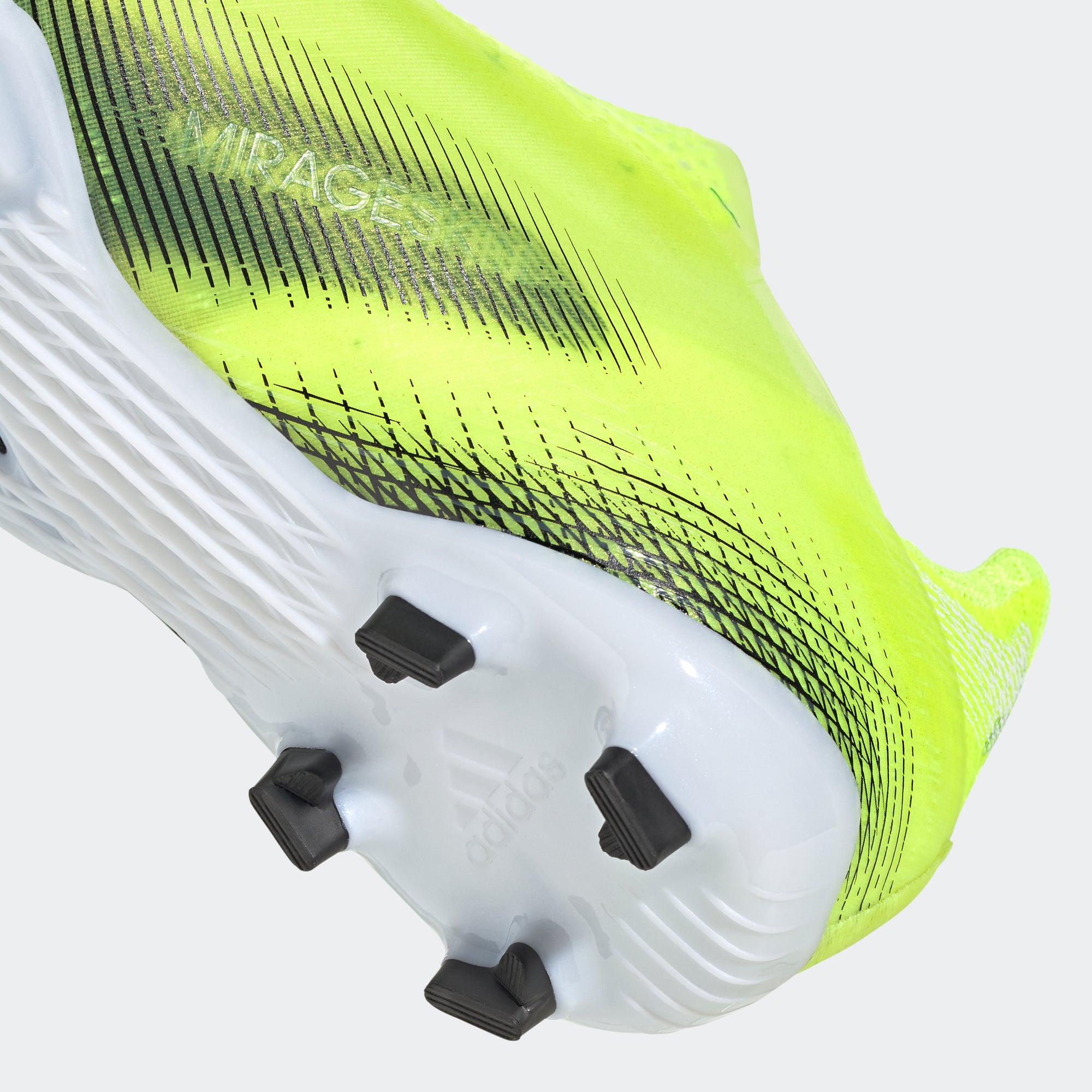 adidas X Ghosted+ Laceless Firm Ground Soccer Cleats - Youth - FW6966-ADIDAS by Adidas | Available at Niky's Sports