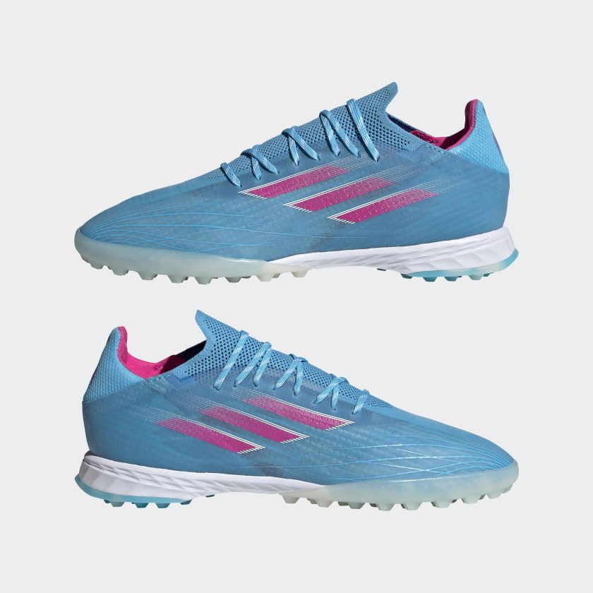 X SPEEDFLOW.1 TURF SOCCER SHOES - GW7472-ADIDAS by Adidas | Available at Niky's Sports