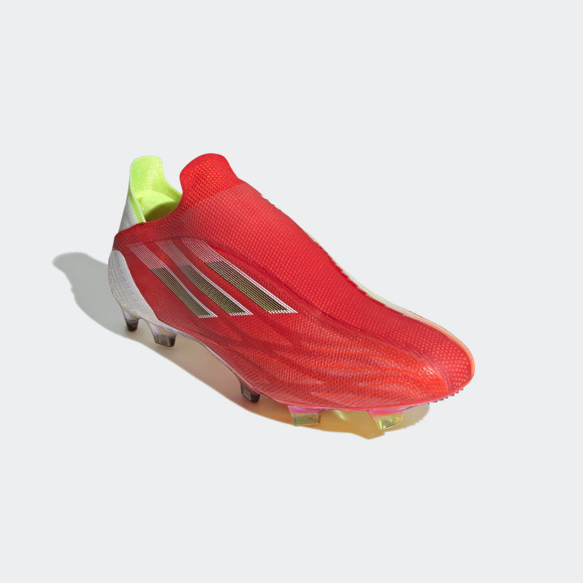 X SPEEDFLOW+ FIRMGROUND SOCCER CLEATS - FY3338-ADIDAS by Adidas | Available at Niky's Sports