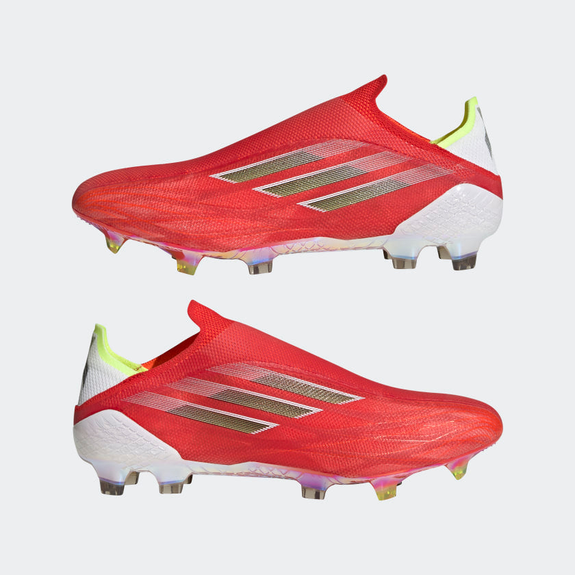 X SPEEDFLOW+ FIRMGROUND SOCCER CLEATS - FY3338-ADIDAS by Adidas | Available at Niky's Sports