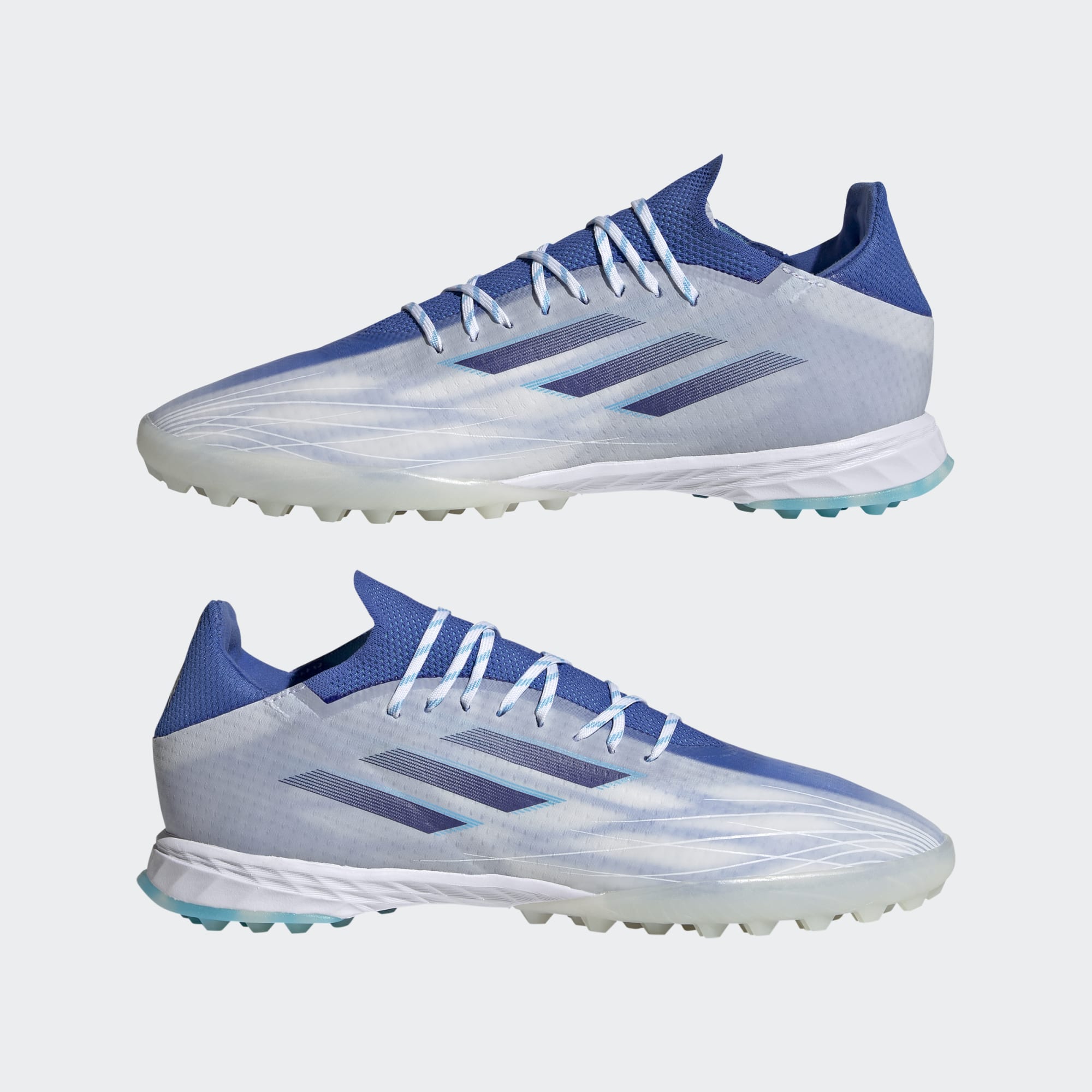 ADIDAS X SPEEDFLOW.1 TURF SHOES CLOUD WHITE ADULT - GW7473-ADIDAS by adidas | Available at Niky's Sports