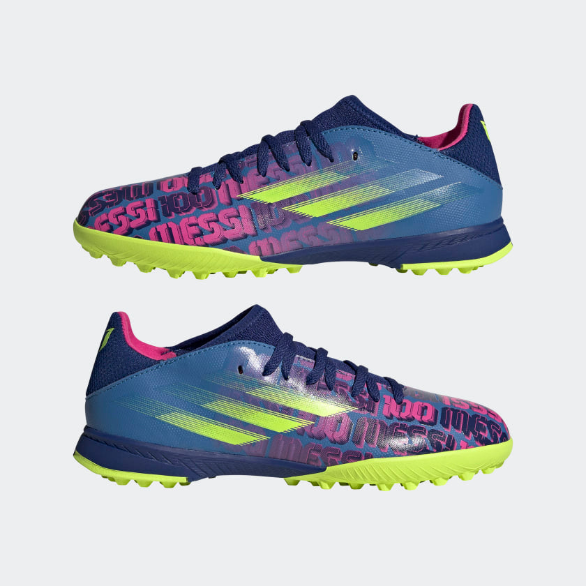 X SPEEDFLOW MESSI.3 TURF SOCCER SHOES YOUTH