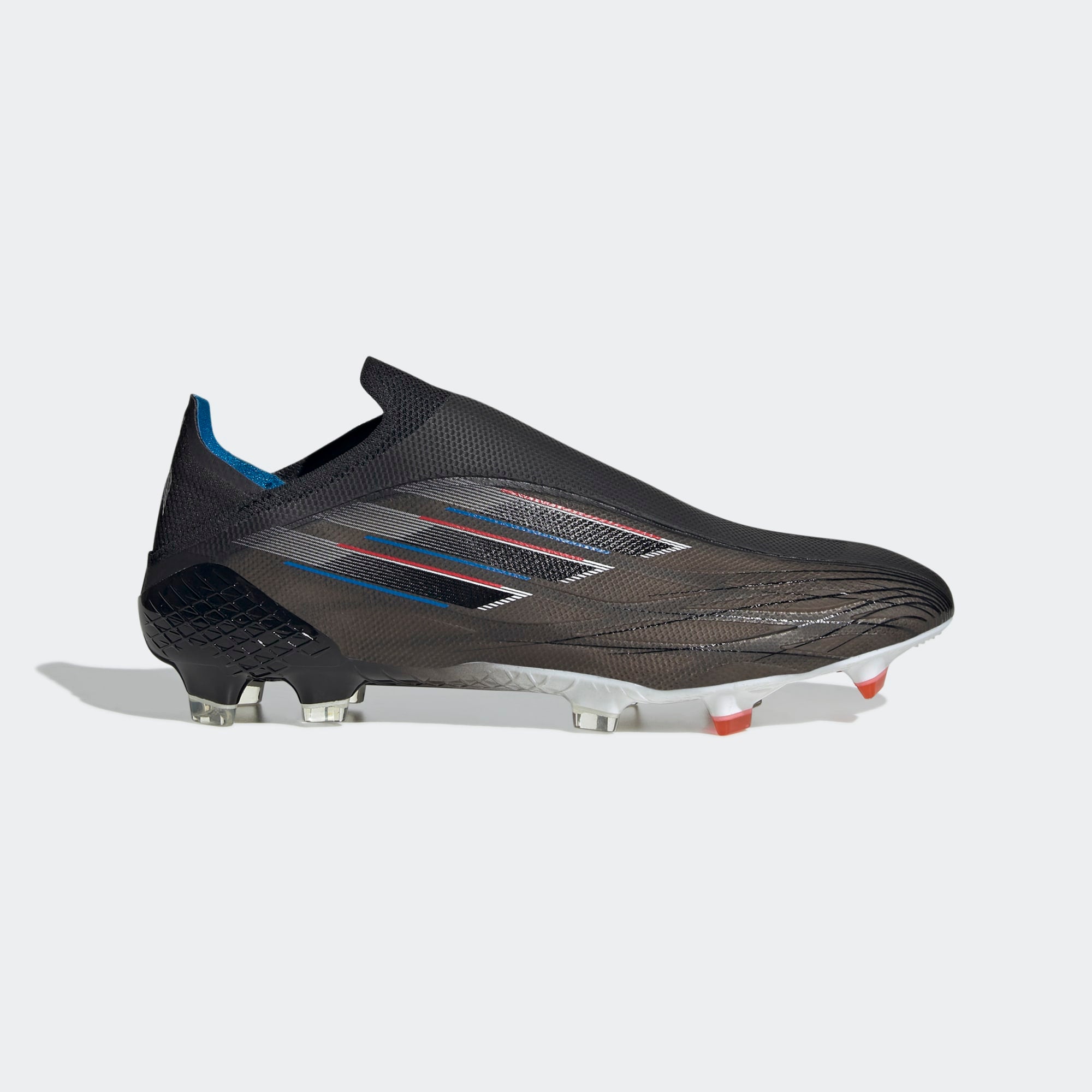 ADIDAS X SPEEDFLOW+ FG CLモデル ADIDAS X SPEEDFLOW+ FIRM GROUND CLEATS BLACK